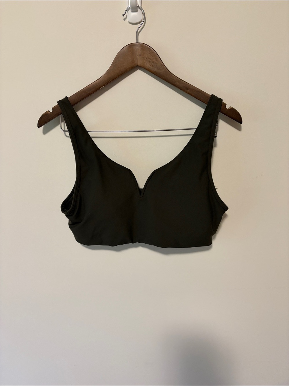 Old Navy Active Olive Green PowerSoft Sports Bra